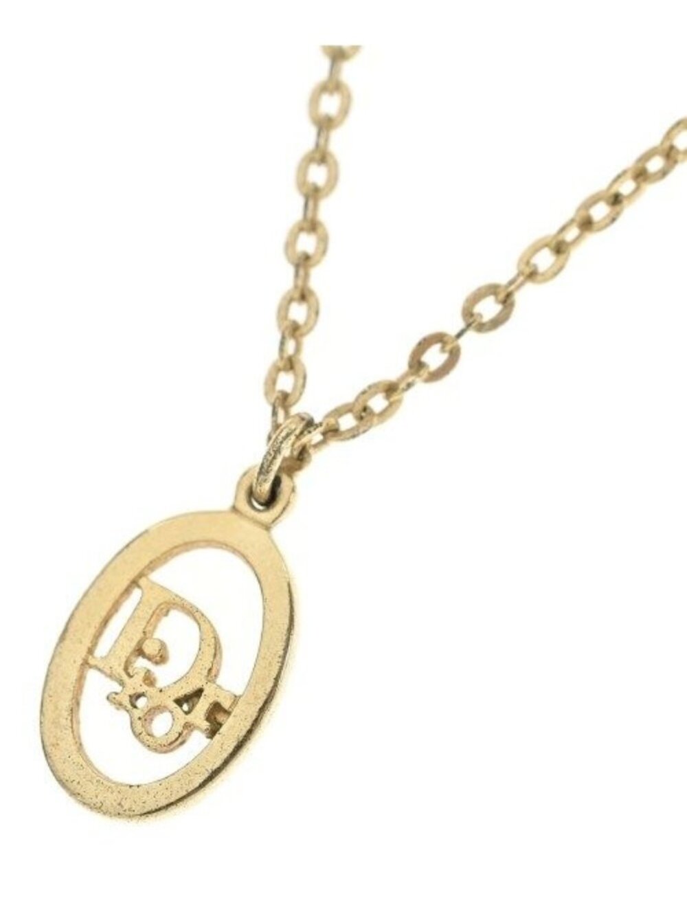 Dior Necklace Vintage Gold